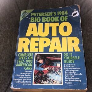 Peter sons 1984 BIG BOOK of Auto Repair